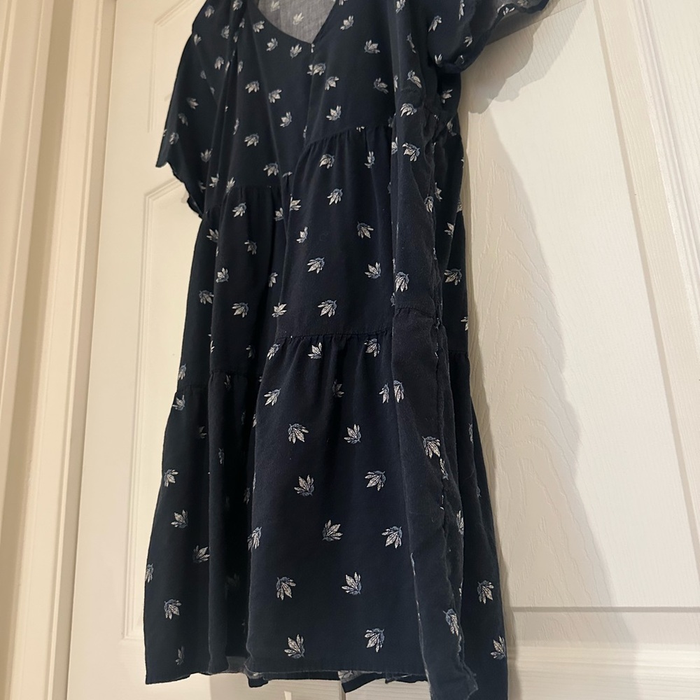 Charming Black Floral Dress